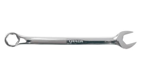 Combination Wrench: Alloy Steel, Satin, 15 mm Head Size, 7 7/8 in