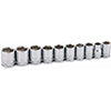 3/8" Drive 10 Piece Metric Socket Set