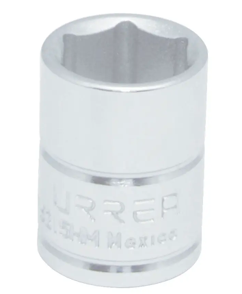 Socket: 3/8 in Drive Size, 17 mm Socket Size, 6-Poubt, Std, Chrome