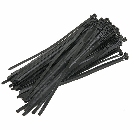 12" Black Zip Ties